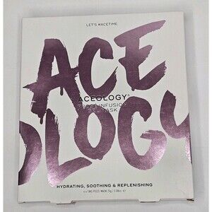 Aceology Frosé Infusion Gel Mask NEW IN BOX - 4 x 2 Piece Mask, Hydrating